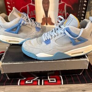Size 12 - Air Jordan 4 Retro LS Mist Blue